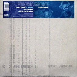 Surreal Madrid Freaky People USED VINYL 12INCH 33 S RPM 45 RPM
