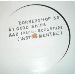 Cornershop Good Ships / Funky Days Are Back USED VINYL 12INCH PROMO 33 S RPM WHITE LABEL