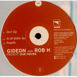 Gideon & Rob H Our House USED VINYL 12INCH 33 S RPM PROMO