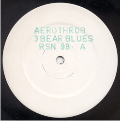 Aerothrob 3 Bear Blues USED VINYL 12INCH 45 RPM PROMO WHITE LABEL