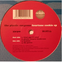 Plastic Surgeons Fourtune Cookie EP USED VINYL 12INCH