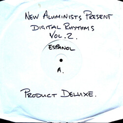 The New Aluminists Digital Rhythms Vol. 2 USED VINYL 12INCH 45 RPM WHITE LABEL