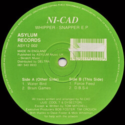 Ni-Cad Whipper - Snapper E.P. USED VINYL 12INCH EP 33 S RPM