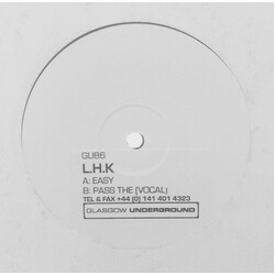 LHK Easy USED VINYL 12INCH WHITE LABEL