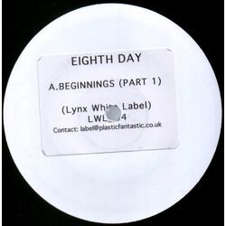 Eighth Day Beginnings (Part 1) USED VINYL 12INCH TEST PRESSING WHITE LABEL