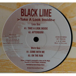 Black Lime Take A Look Inside USED VINYL 12INCH