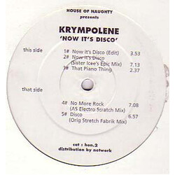 Krympolene Now It's Disco USED VINYL 12INCH
