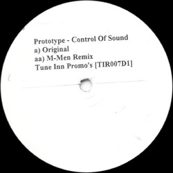 Prototype (4) Control Of Sound USED VINYL 12INCH WHITE LABEL PROMO