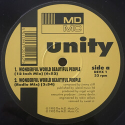 Unity (14) Wonderful World Beautiful People USED VINYL 12INCH