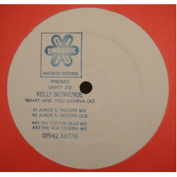 Kelly Bienvenue What Are You Gonna Do? USED VINYL 12INCH WHITE LABEL PROMO
