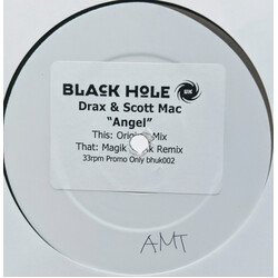 Drax & Scott Mac Angel (Disk 1) USED VINYL 12INCH WHITE LABEL 33 S RPM