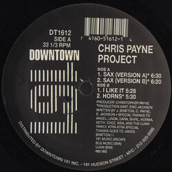 Chris Payne Sax USED VINYL 12INCH 33 S RPM