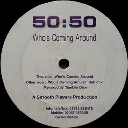 50:50 Who's Coming Around USED VINYL 12INCH PROMO