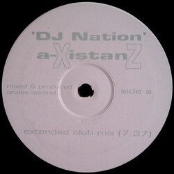 DJ Nation (2) A-xistanZ USED VINYL 12INCH