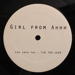 Unknown Artist Girl From Ahhh USED VINYL 12INCH UNOFFICIAL RELEASE PROMO
