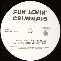 Fun Lovin' Criminals The Grave & The Constant USED VINYL 12INCH 33 S RPM PROMO