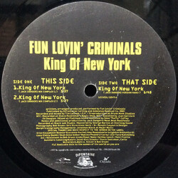 Fun Lovin' Criminals King Of New York USED VINYL 12INCH 45 RPM