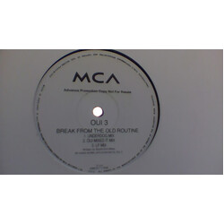 Oui 3 Break From The Old Routine USED VINYL 12INCH PROMO 33 S RPM