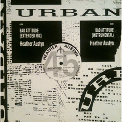 Heather Austyn Bad Attitude USED VINYL 12INCH SINGLE PROMO