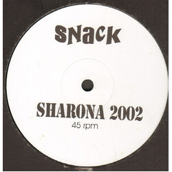 Snack Sharona 2002 USED VINYL 12INCH 45 RPM SINGLE SIDED ADVANCE