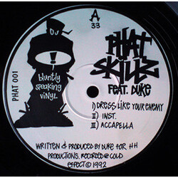 Phat Skillz / MC Duke Dress Like Your Enemy / Phat Skills USED VINYL 12INCH