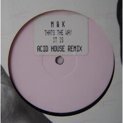 Mel & Kim Thats The Way It Is (Acid House Remix) USED VINYL 12INCH PROMO WHITE LABEL