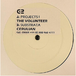 Project 51 / Substrata The Volunteer / Cerulian USED VINYL 12INCH WHITE LABEL PROMO 45 RPM