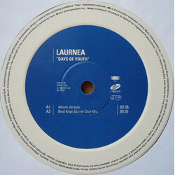 Laurnea Days Of Youth USED VINYL 12INCH 45 RPM PROMO