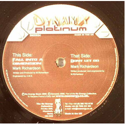Mark Richardson Don't Let Go / Fall Into A Dimension USED VINYL 12INCH