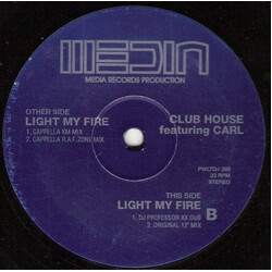 Club House / Carl Fanini Light My Fire USED VINYL 12INCH