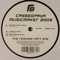Casseopaya Musicmaker 2005 (The Remixes Part One) USED VINYL 12INCH 33 S RPM