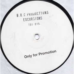 BOC Productions Excursions USED VINYL 12INCH PROMO
