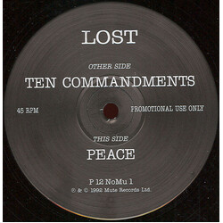 Lost Ten Commandments USED VINYL 12INCH 45 RPM PROMO