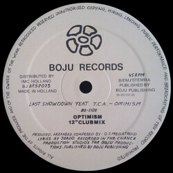 Last Showdown / T.C.A. (2) Optimism USED VINYL 12INCH 45 RPM