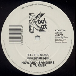 Jeffrey Howard / Romel Sanders / Lonell Turner Feel The Music USED VINYL 12INCH 45 RPM