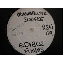 Minimalistic Source Edible Pumas USED VINYL 12INCH 33 S RPM PROMO WHITE LABEL