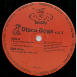 Disco Dogs Disco Dogs Vol. 1 USED VINYL 12INCH 33 S RPM
