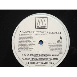 Various To Da Break Of Dawn / I Can't Do Nothing For You, Man! / What A Feeling / House Party USED VINYL 12INCH 45 RPM PROMO
