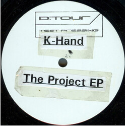 Kelli Hand The Project EP USED VINYL 12INCH 33 S RPM EP TEST PRESSING WHITE LABEL