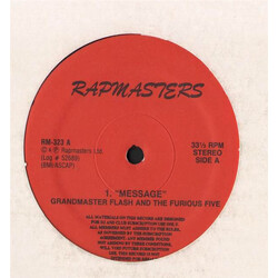Grandmaster Flash / Sugarhill Gang / The Furious Five Rapmasters USED VINYL 12INCH