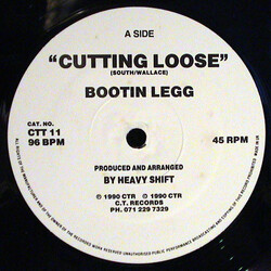Bootin Legg Cutting Loose USED VINYL 45 RPM 12INCH