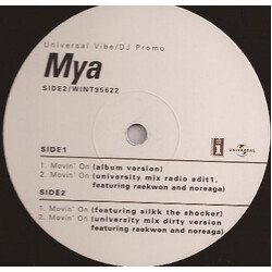 Mya Movin' On USED VINYL 12INCH PROMO