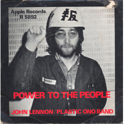 John Lennon / The Plastic Ono Band Power To The People USED VINYL 7INCH 45 RPM SINGLE