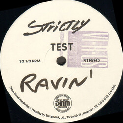 Raving Lunatics Raving Lunatics USED VINYL 12INCH 33 S RPM TEST PRESSING