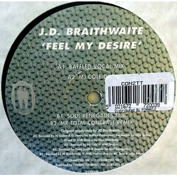 J.D. Braithwaite Feel My Desire USED VINYL 12INCH