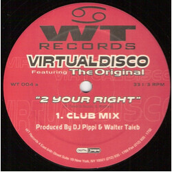 Virtualdisco / The Original 2 Your Right USED VINYL 12INCH