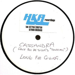 CamPoss / Cassandra Fox Love I'm Givin' USED VINYL 12INCH WHITE LABEL UNOFFICIAL RELEASE