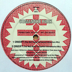 Comanche Park Crucify USED VINYL 12INCH PROMO