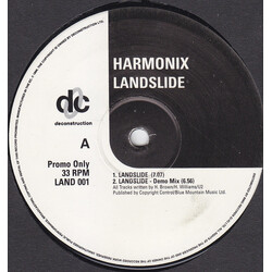 Harmonix Landslide USED VINYL 12INCH PROMO 33 S RPM