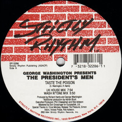 George Washington (2) / The President's Men Taste The Poison USED VINYL 12INCH 33 S RPM